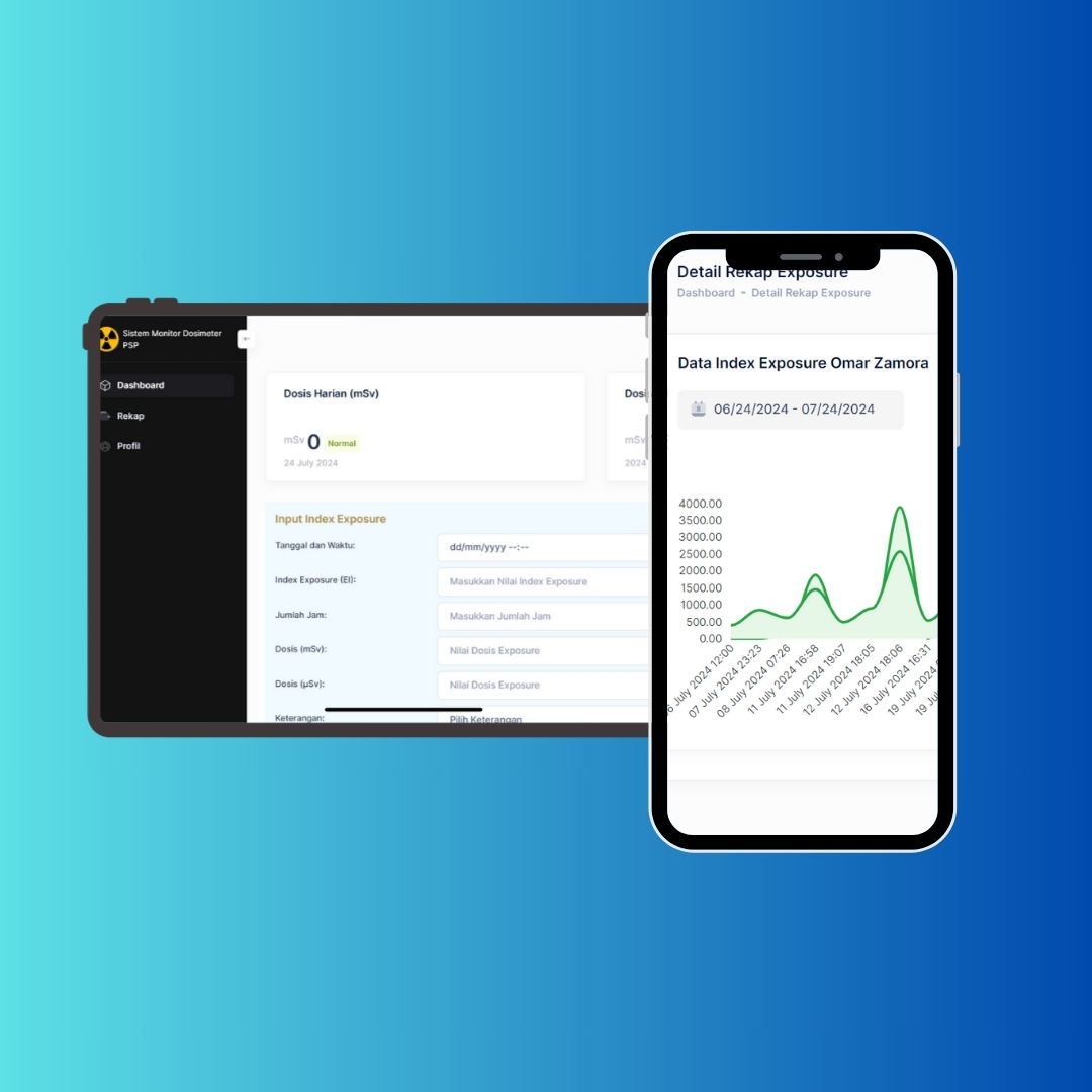 Sistem Monitor Dosimeter PSP