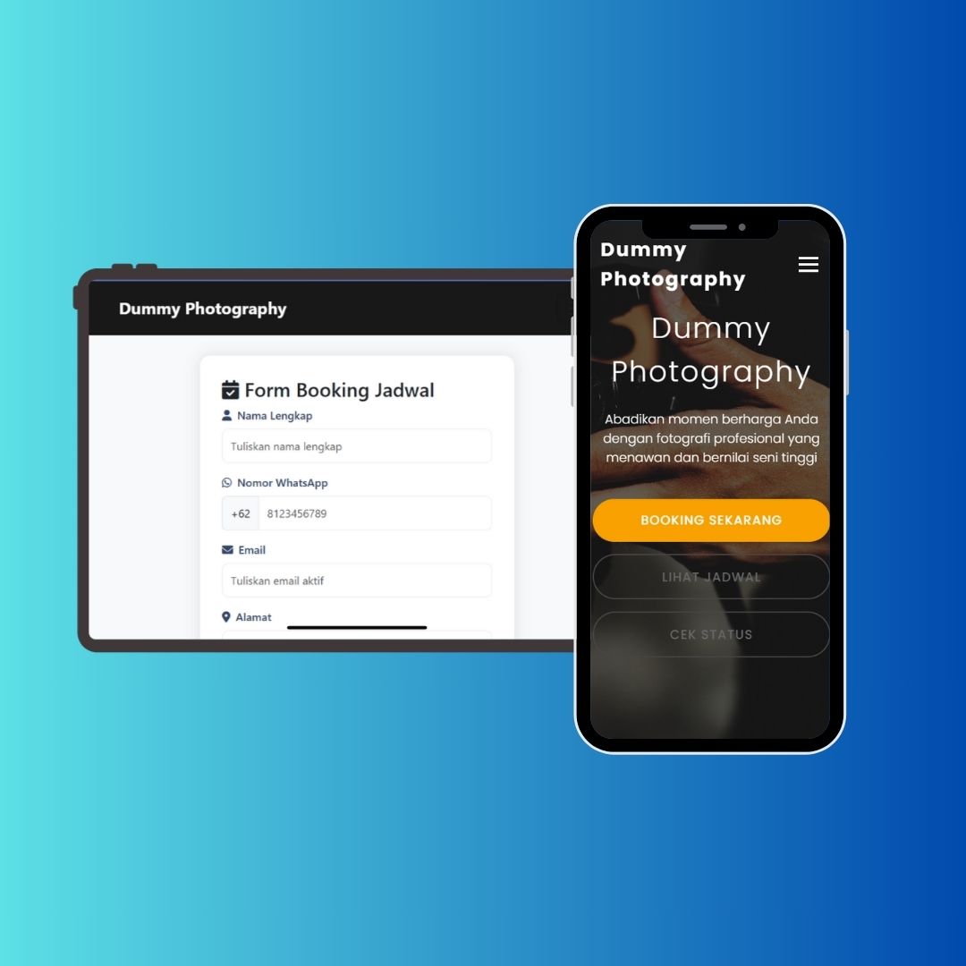 Sistem Booking Online Fotografer